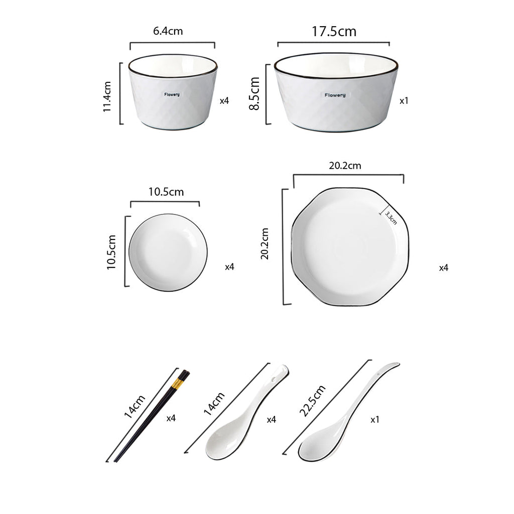 SOGA middagsservis-set