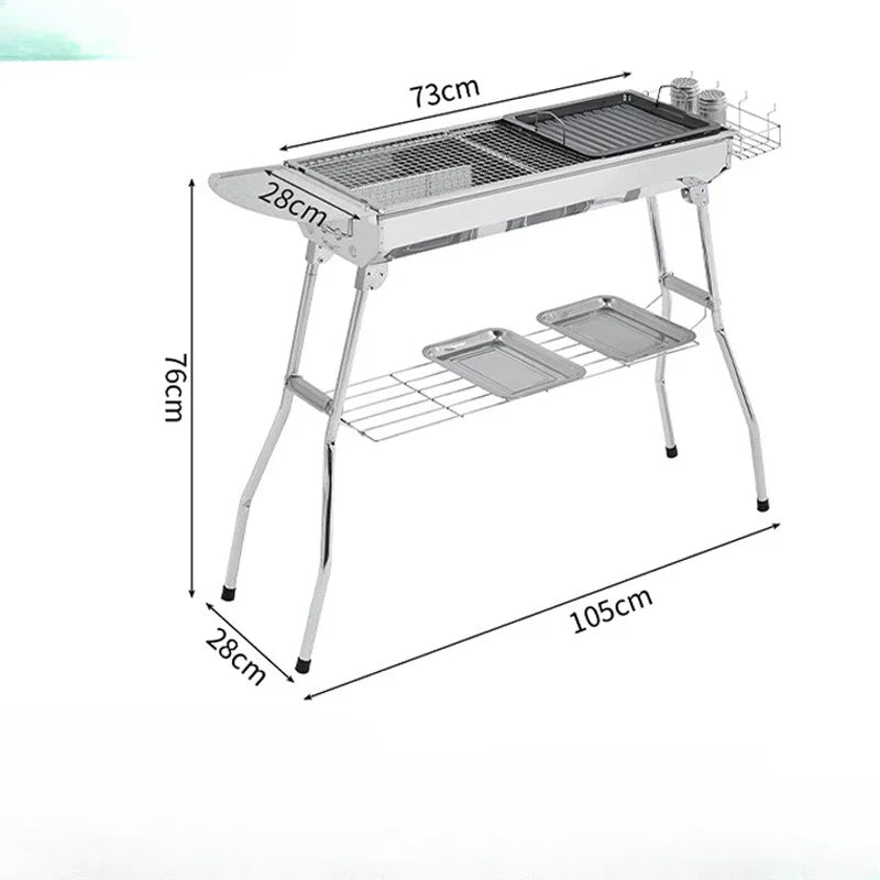 Rostfri grill