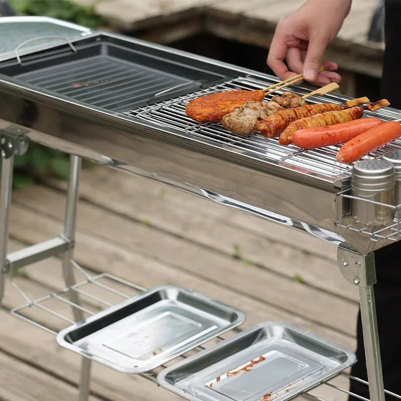 Rostfri grill