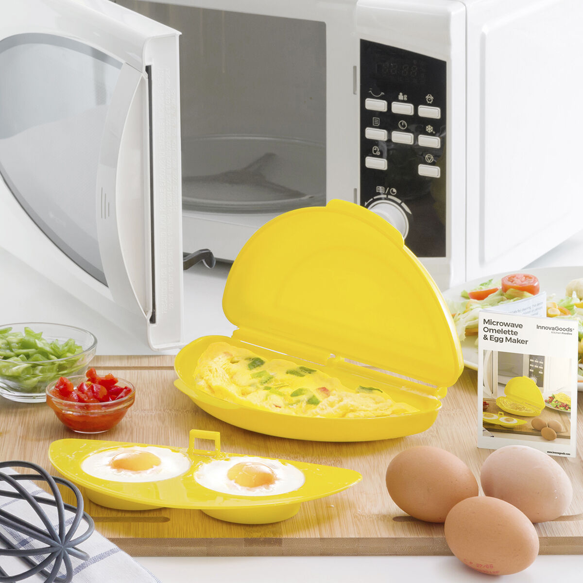Mikrovågsugn Omelett