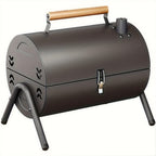Double-Sided Charcoal Grill with Lid-0